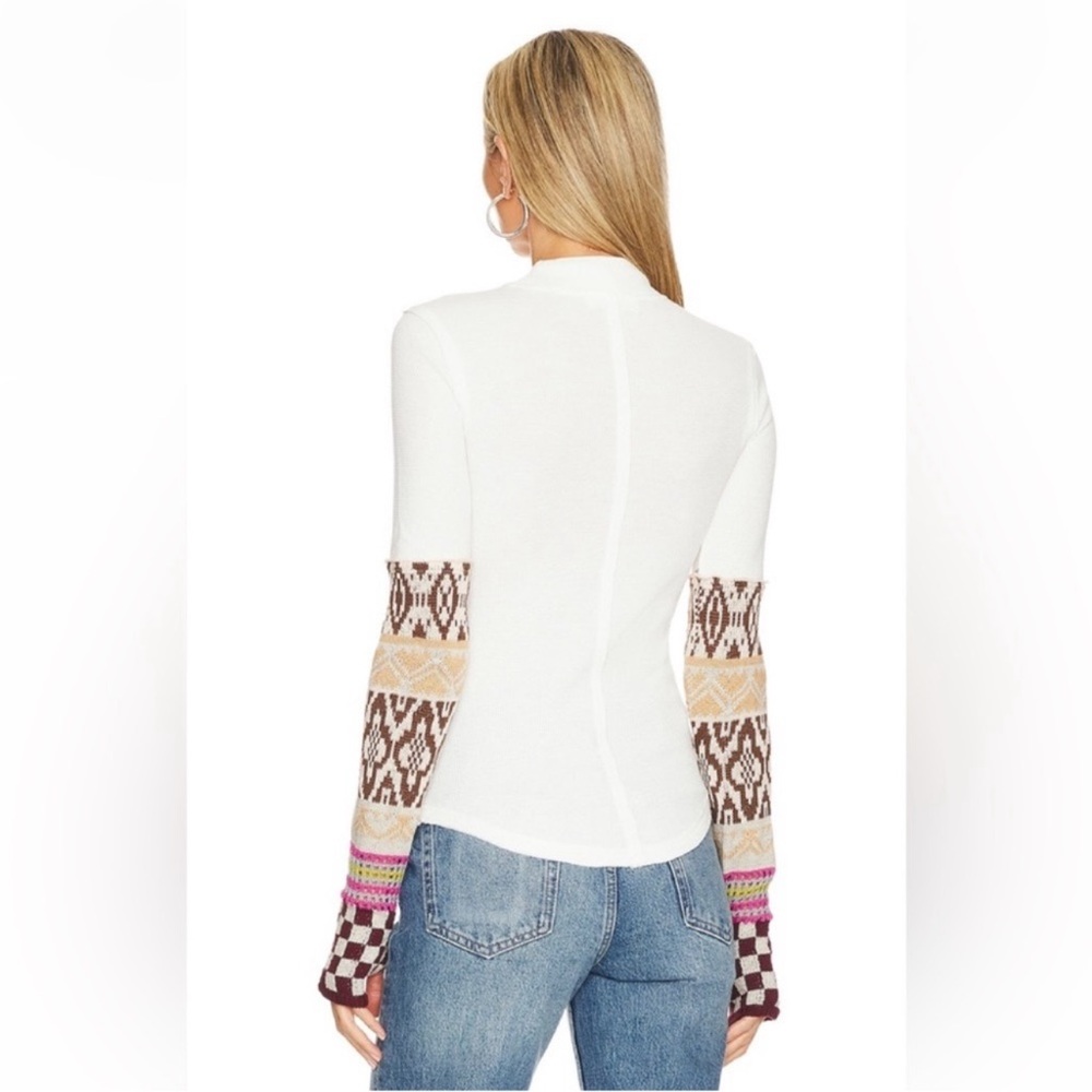 NWOT Free People | Gorgeous Cuff Top | Large - Picture 15 of 16